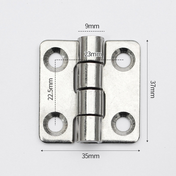 [영달철물] ST-PRO 소형 304 스텐 경첩 10세트(37x35mm)