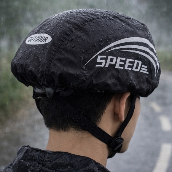 스피드 자전거 헬멧커버(블랙)