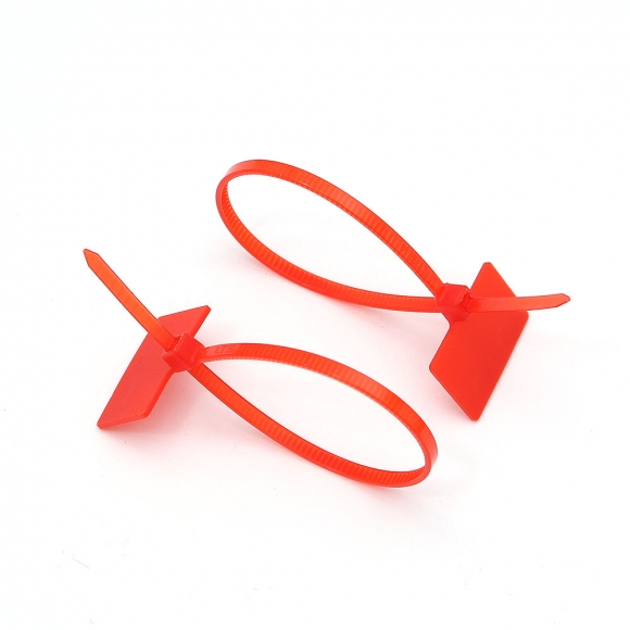 메모 라벨 케이블 타이 250p세트(150mm) (레드)