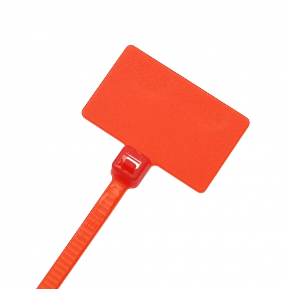 메모 라벨 케이블 타이 250p세트(150mm) (레드)