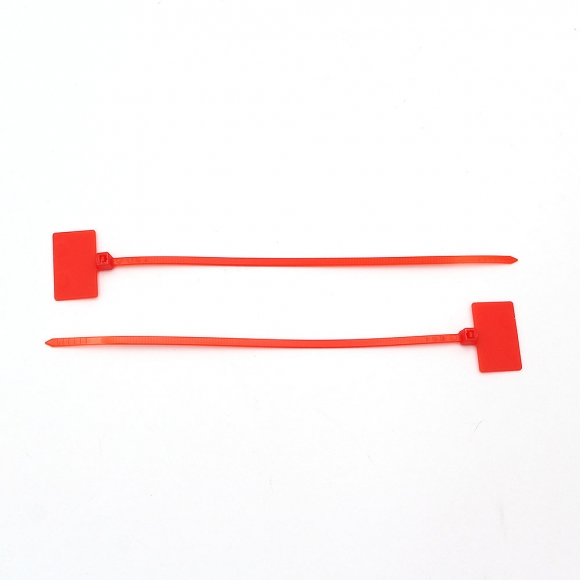 메모 라벨 케이블 타이 250p세트(150mm) (레드)