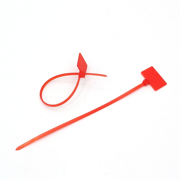 메모 라벨 케이블 타이 250p세트(150mm) (레드)