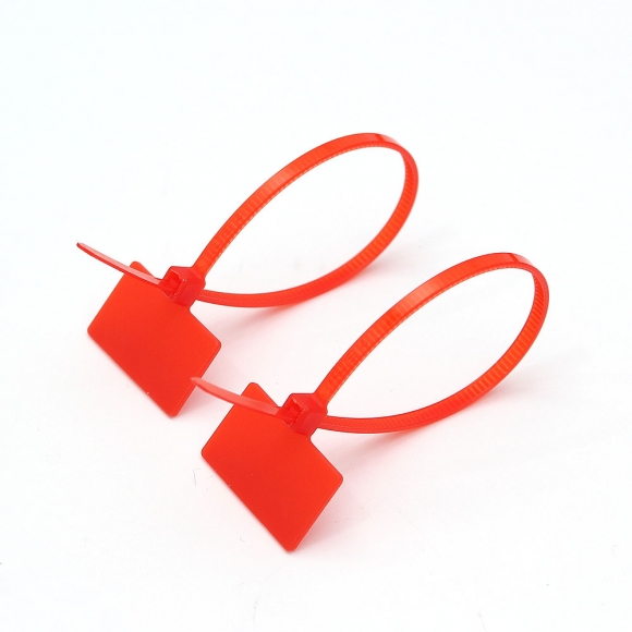 메모 라벨 케이블 타이 250p세트(150mm) (레드)