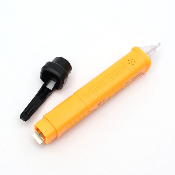 안전체크 감도조절 비접촉 검전기(옐로우)