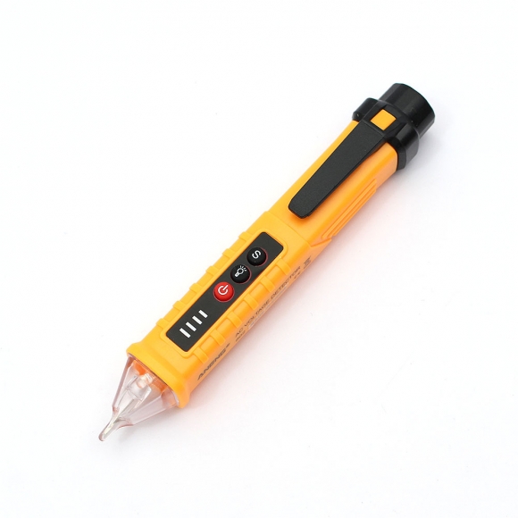 안전체크 감도조절 비접촉 검전기(옐로우)