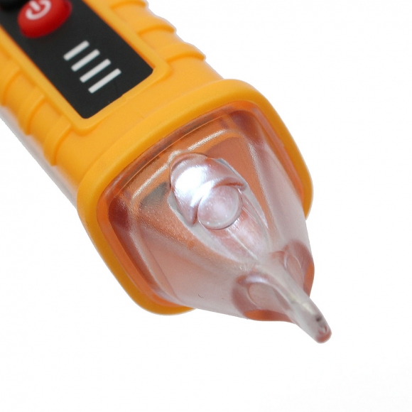 안전체크 감도조절 비접촉 검전기(옐로우)