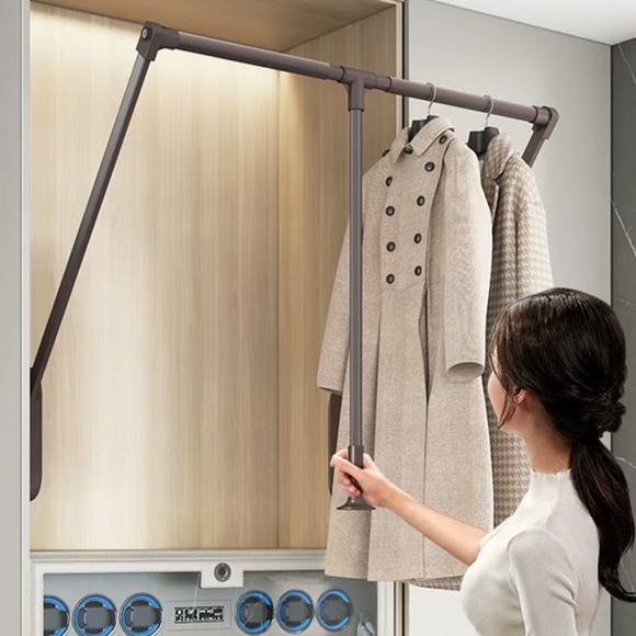 공간활용 내려오는 옷장 행거(93-125cm)(색상)