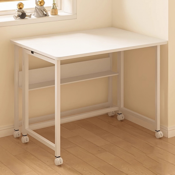 심플 접이식 이동형 책상 (100cm)