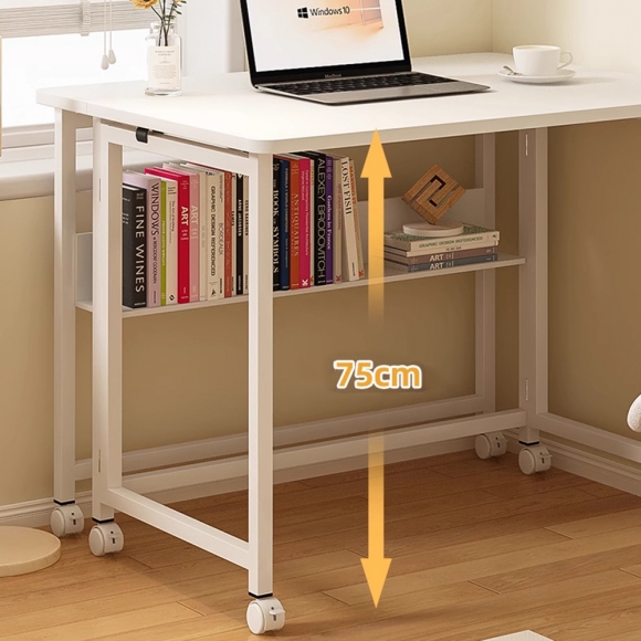 심플 접이식 이동형 책상 (100cm)