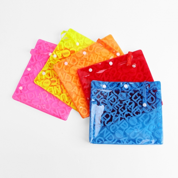 형광 컬러 파우치