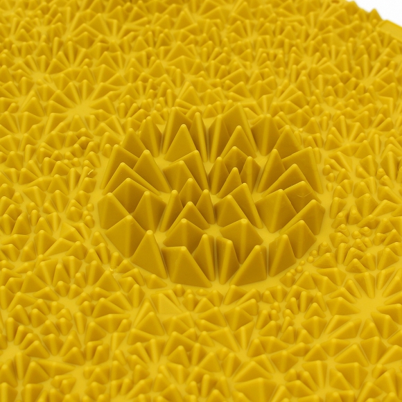 헬스업 조립식 발지압 매트 2p세트(머스타드)