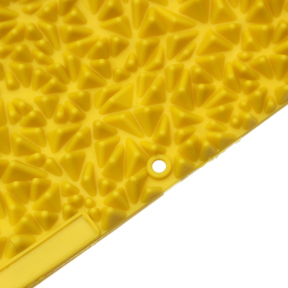 헬스업 조립식 발지압 매트 2p세트(머스타드)