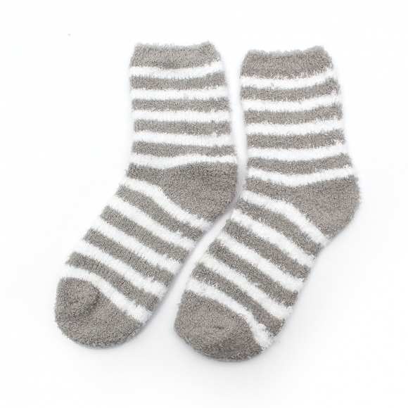 부들부들 수면양말 6켤레(그레이)