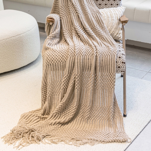 부드러운 사계절 소파 침대 담요(125cm*230cm)