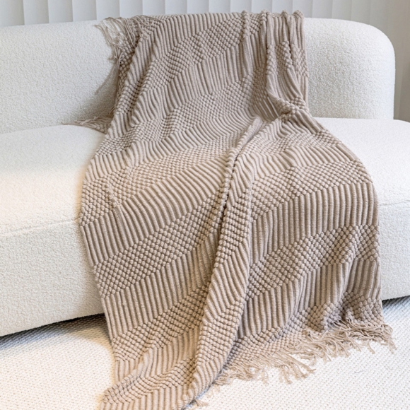 부드러운 사계절 소파 침대 담요(125cm*230cm)