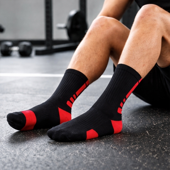 에이스 남성 스포츠양말(블랙)