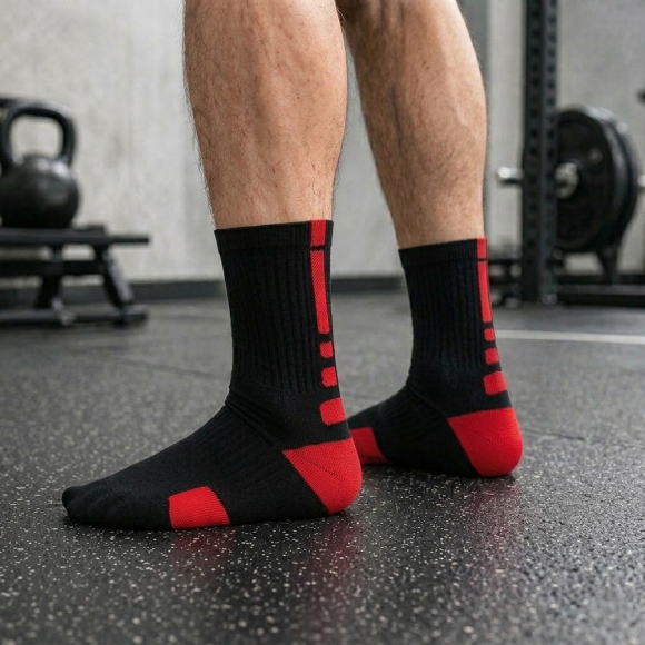 에이스 남성 스포츠양말(블랙)