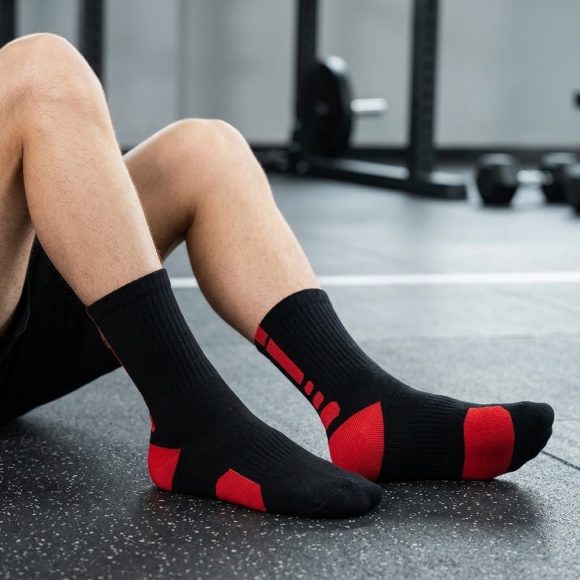 에이스 남성 스포츠양말(블랙)