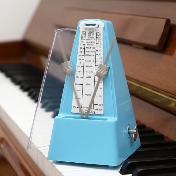 클래식 태엽 메트로놈(스카이)