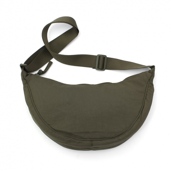 데일리 반달 크로스백(카키)