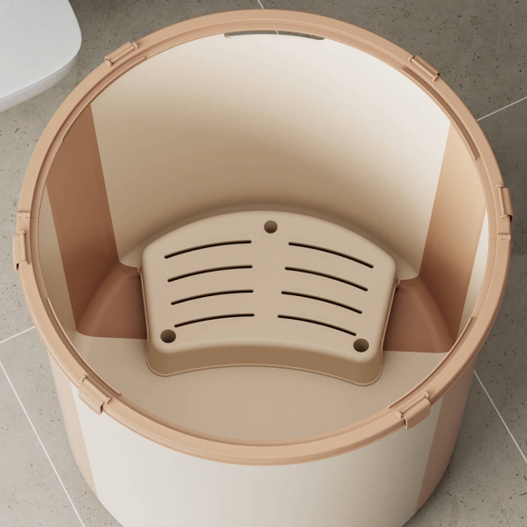 홈 접이식 반신욕조(66cm)