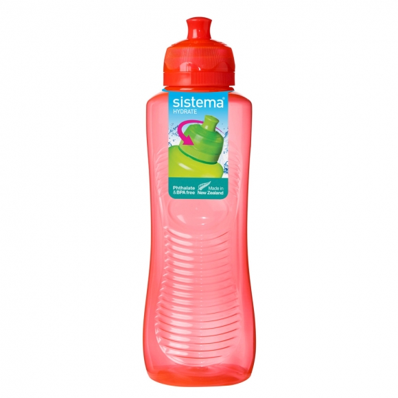 [뉴질랜드 시스테마] 그리퍼 스포츠 물병 800ml (레드)