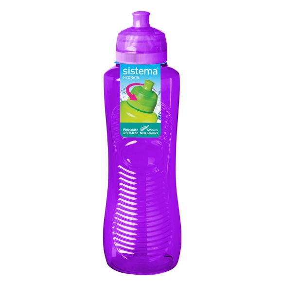 [뉴질랜드 시스테마] 그리퍼 스포츠 물병 800ml (퍼플)