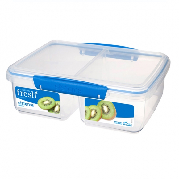 [뉴질랜드 시스테마] 프레쉬 블루 두칸 보관용기 1.8L