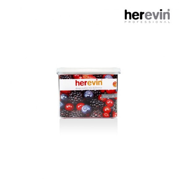 [튀르키예 헤르빈] 룩소 원터치 진공 밀폐용기 1.2L (화이트)