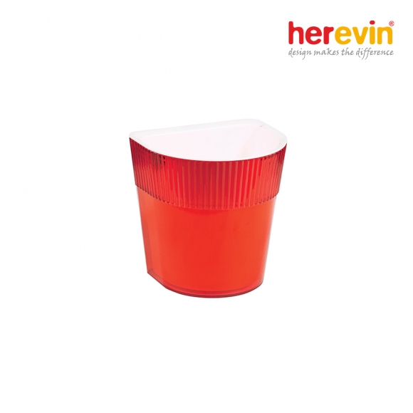 [튀르키예 헤르빈] HV 로즈 반원형 화분 1.5L (레드)