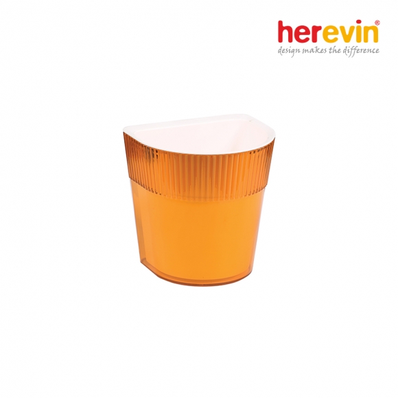 [튀르키예 헤르빈] HV 로즈 반원형 화분 1.5L (오렌지)