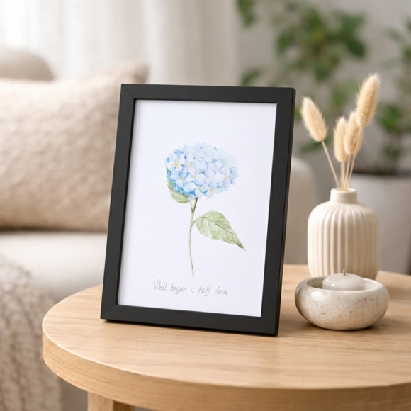 인태리어 액자 6x8(블랙)