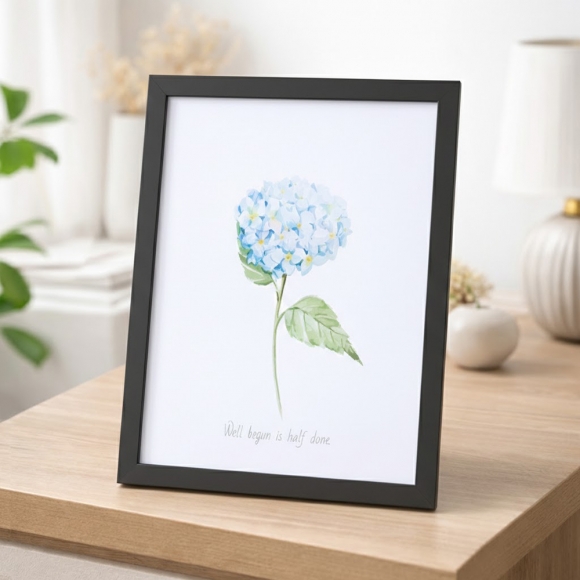 인테리어 액자 8x10(블랙)