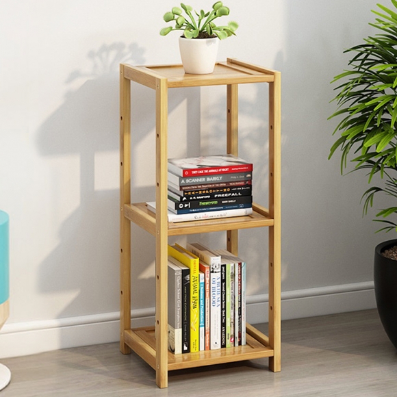 플랜홈 대나무 3단 선반