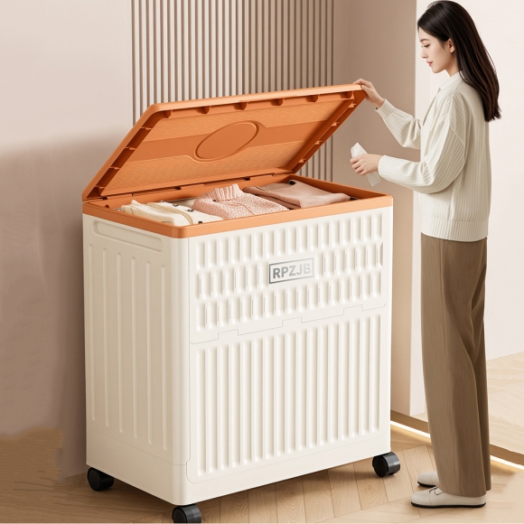 폴딩 리빙박스 이불옷정리 장난감 수납함A(색상)