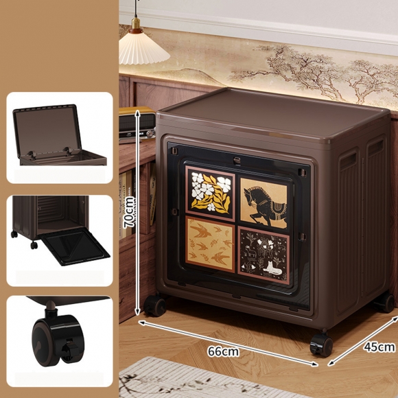 폴딩 리빙박스 이불옷정리 장난감 수납함D-1(색상)