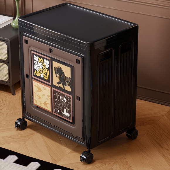 폴딩 리빙박스 이불옷정리 장난감 수납함D-2(색상)