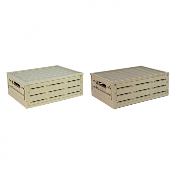 폴딩 리빙박스 이불옷정리 장난감 수납함 2p세트G-1(색상)