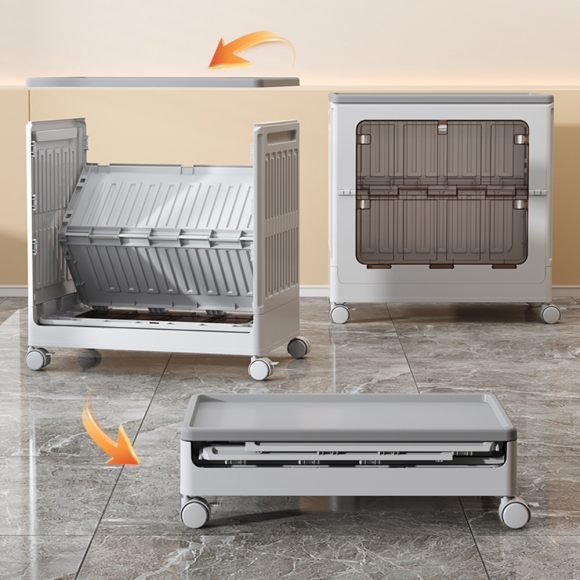 폴딩 리빙박스 이불옷정리 장난감 수납함H-1