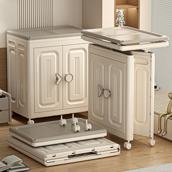 폴딩 리빙박스 이불옷정리 장난감 수납함I-1(색상)