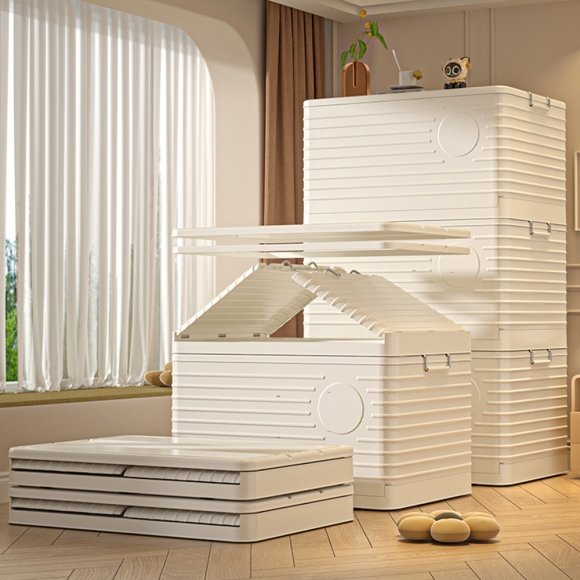 폴딩 리빙박스 이불옷정리 장난감 수납함J-2