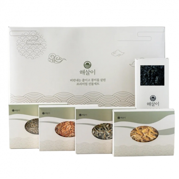 황토가마 갓구운 건어물 5종 선물세트