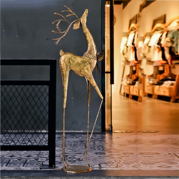 빈티지 사슴 플로어 장식품B-3(68cm)