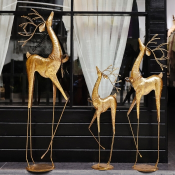 빈티지 사슴 플로어 장식품 3p세트B-4