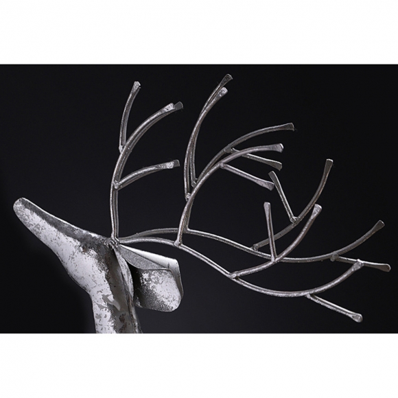 빈티지 실버 사슴 플로어 장식품 3p세트C-4