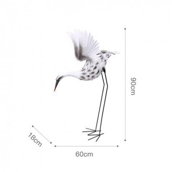정원 학 플로어 장식품 D-2(90cm)