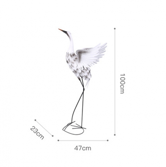 정원 학 플로어 장식품 D-2(100cm)