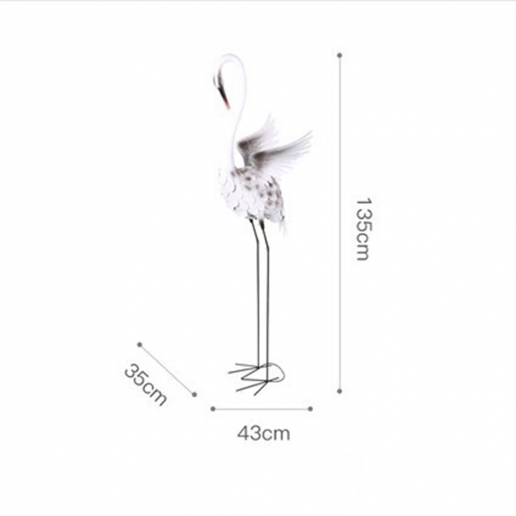 정원 학 플로어 장식품 D-3(135cm)