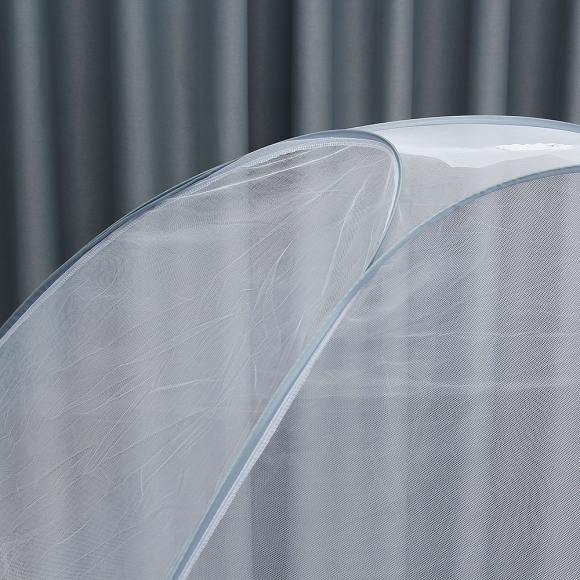 [리빙피스] 미세촘촘 원터치 모기장(150x200cm) (그레이)