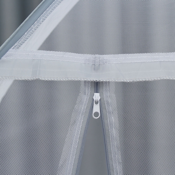 [리빙피스] 미세촘촘 원터치 모기장(150x200cm) (그레이)